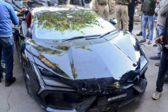 Kanpur Lamborghini crash