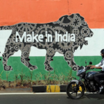 India compete with China