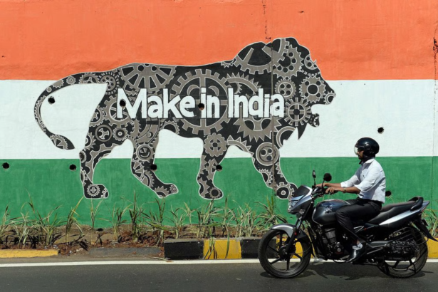 India compete with China