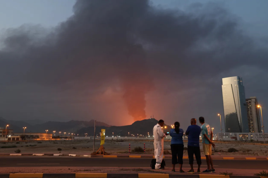 AWS UAE drone attack outage