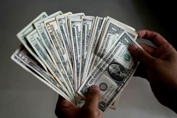 US dollar six-week high
