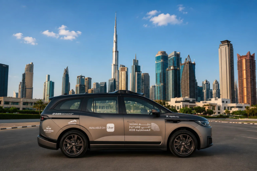 Baidu Apollo Go Dubai